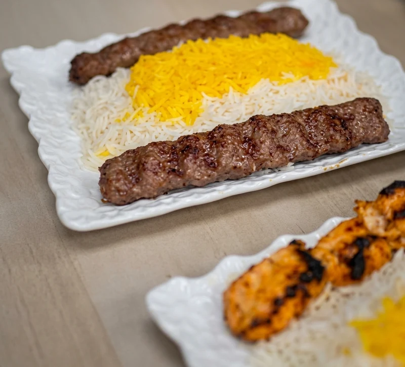 Halal Middle Eastern food cooked to order at Mashawi Market & Grill, Iraqi grill and butcher on Memorial Drive, Calgary